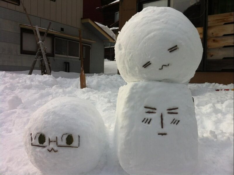 Snowmen with Faces