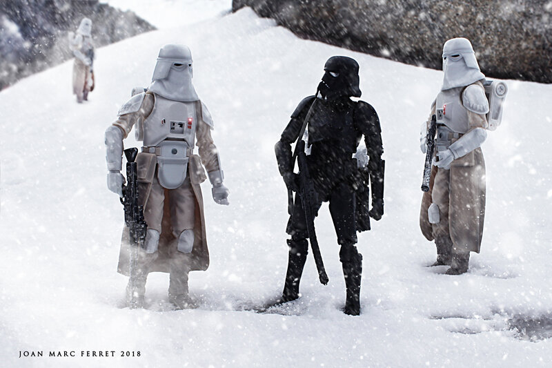 Snowtroopers in Snow