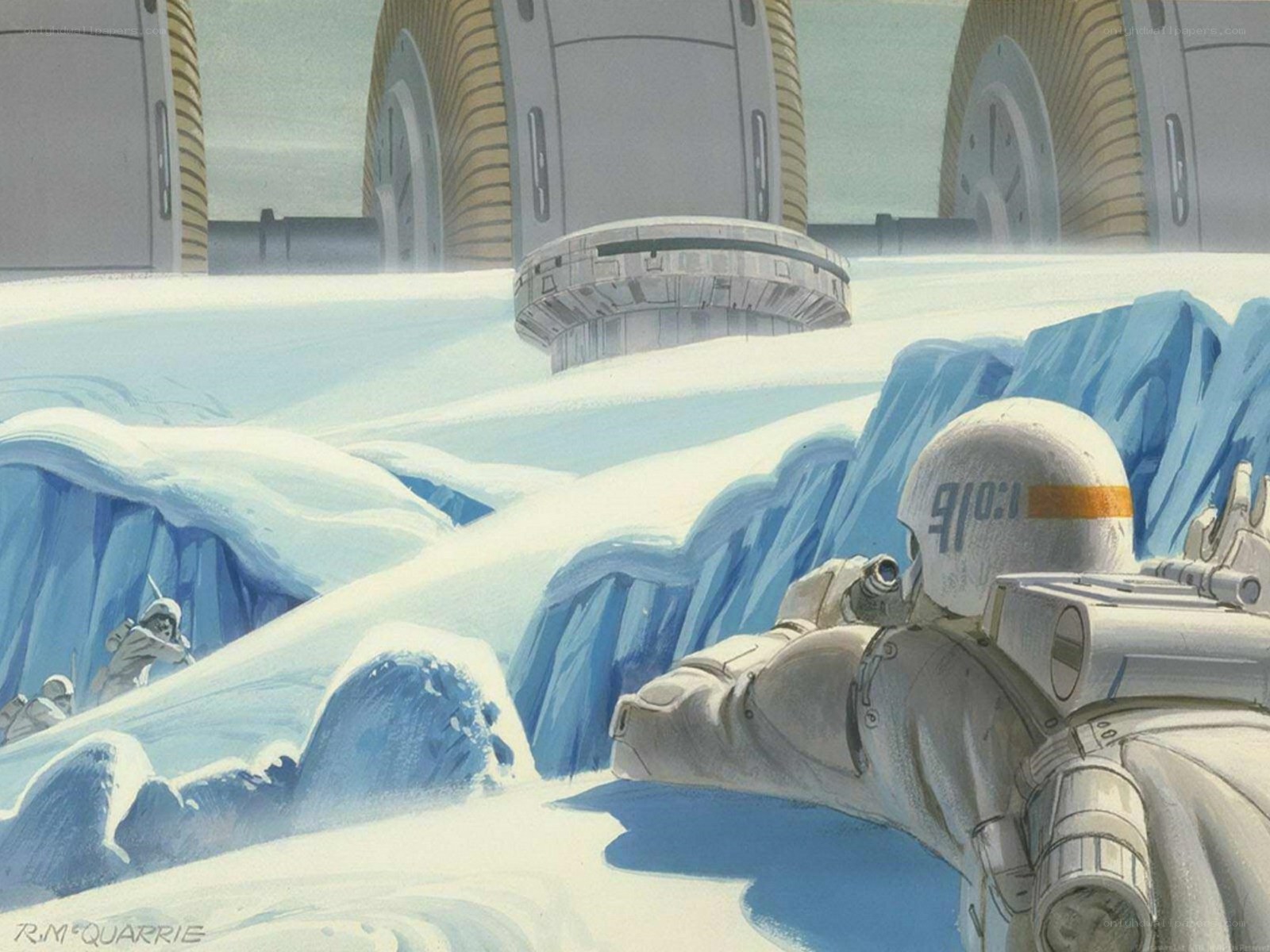 Snowtroopers on Hoth