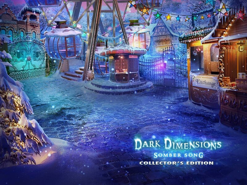 Snowy Amusement Park