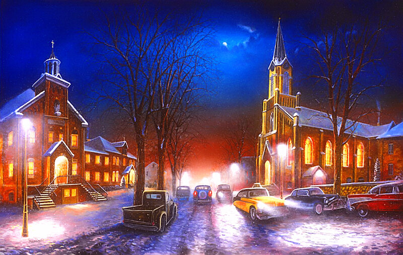 Snowy Church Street