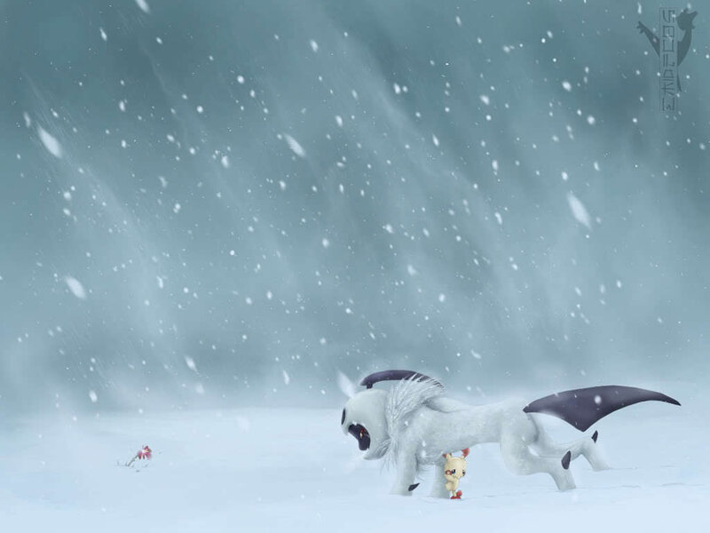 Snowy creature companions