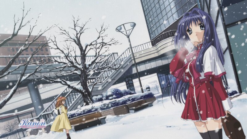 Snowy day in Kanon