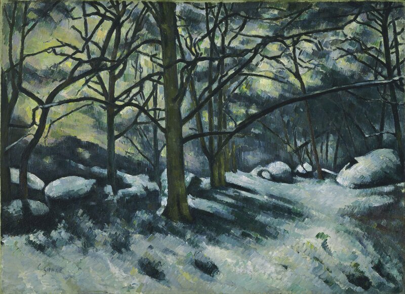 Snowy Forest Landscape