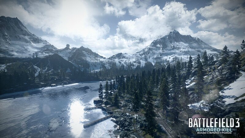Snowy Mountain Lake — White, Serene, Winter