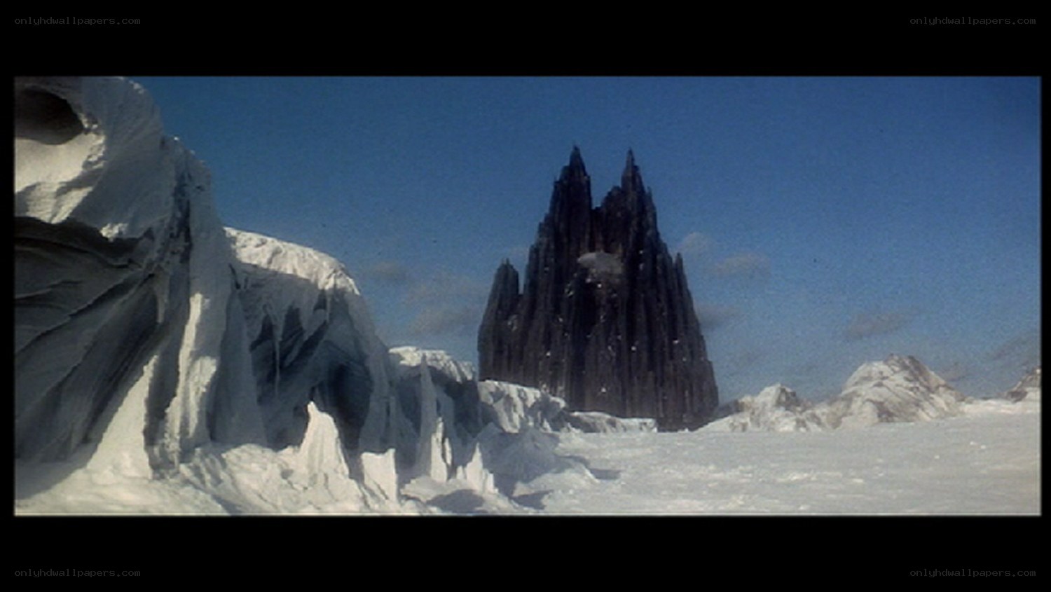 snowy mountain landscape