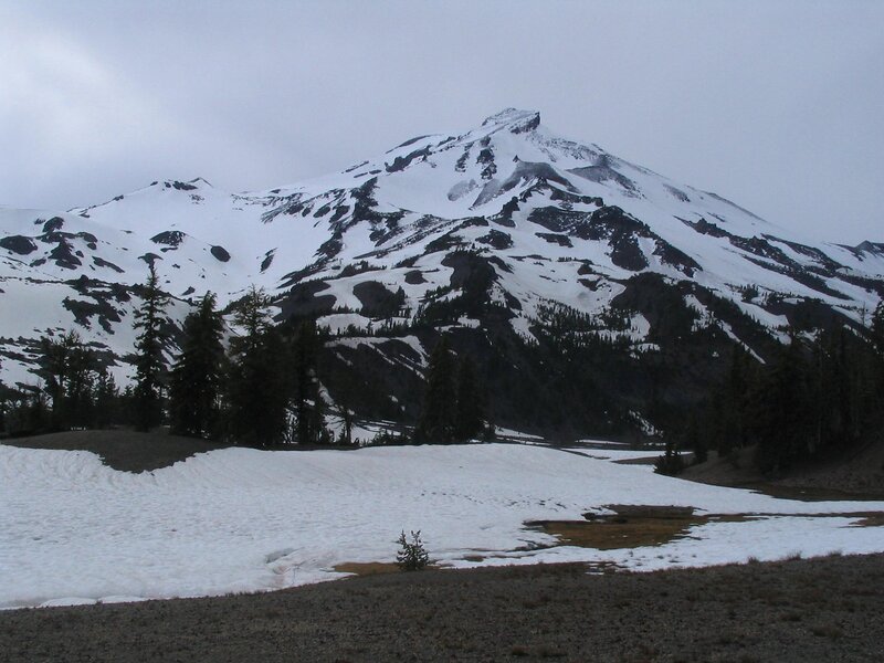 snowy mountain landscape
