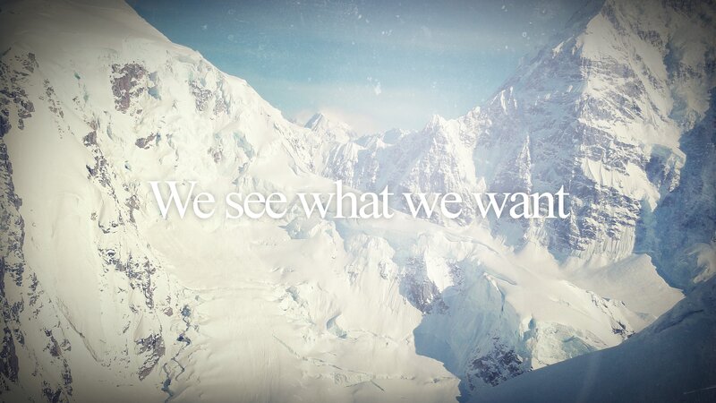 snowy mountain landscape