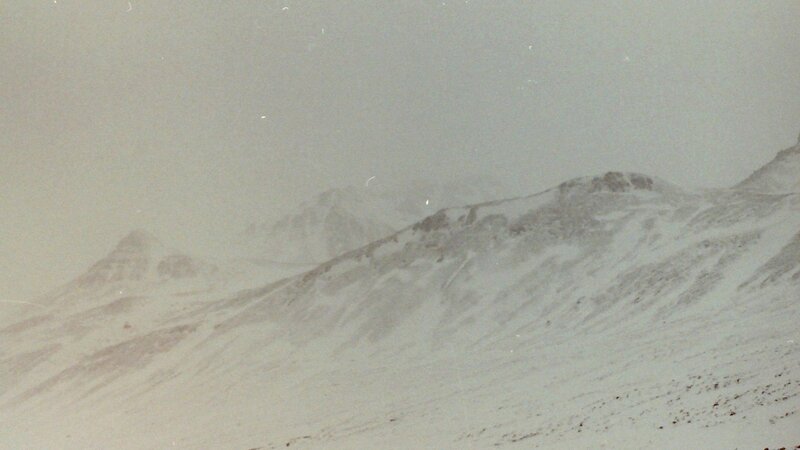 snowy mountain landscape