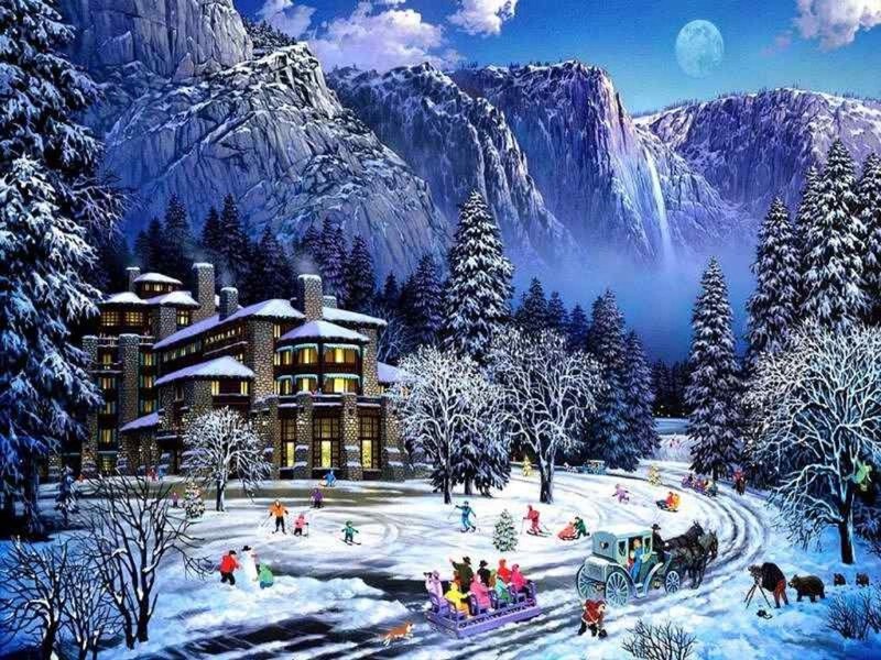 Snowy Mountain Lodge