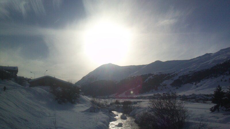 Snowy Mountain Valley — White, Serene
