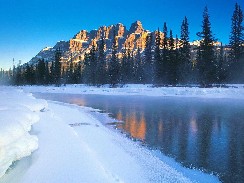 Snowy River and Mountains