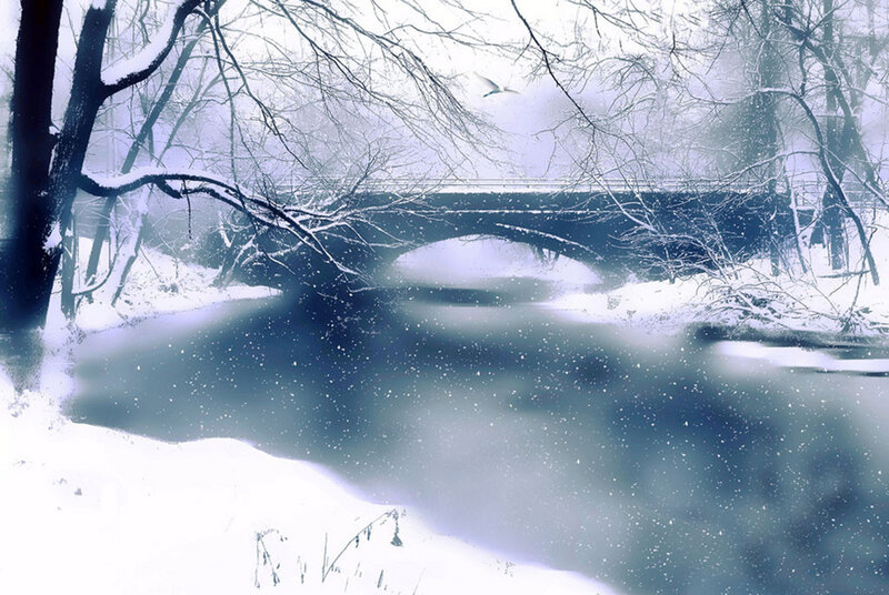 Snowy River Bridge — White