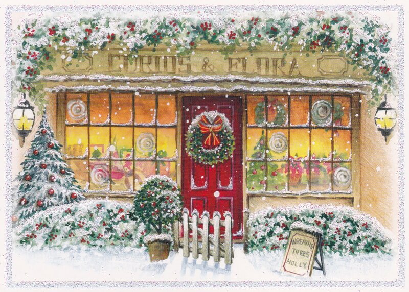 Snowy Shop Front