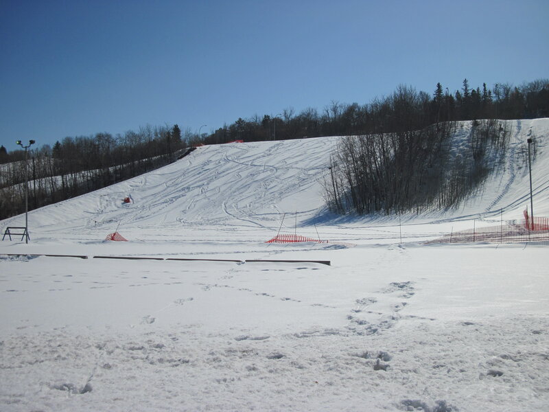 Snowy Ski Slope
