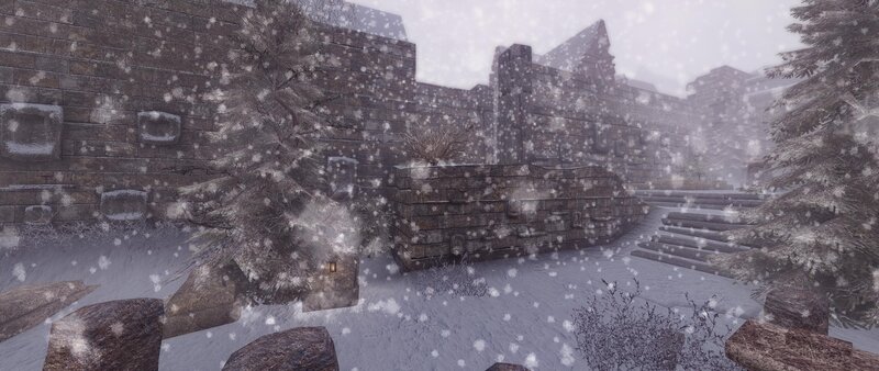 Snowy Stone Ruins
