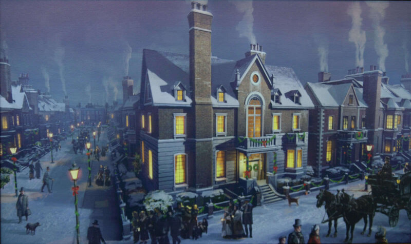 Snowy Victorian Street