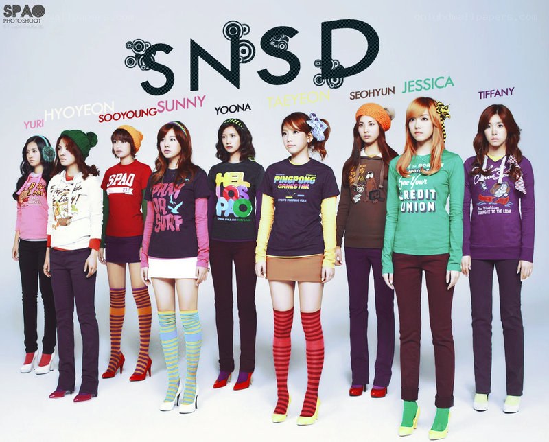 SNSD group photoshoot