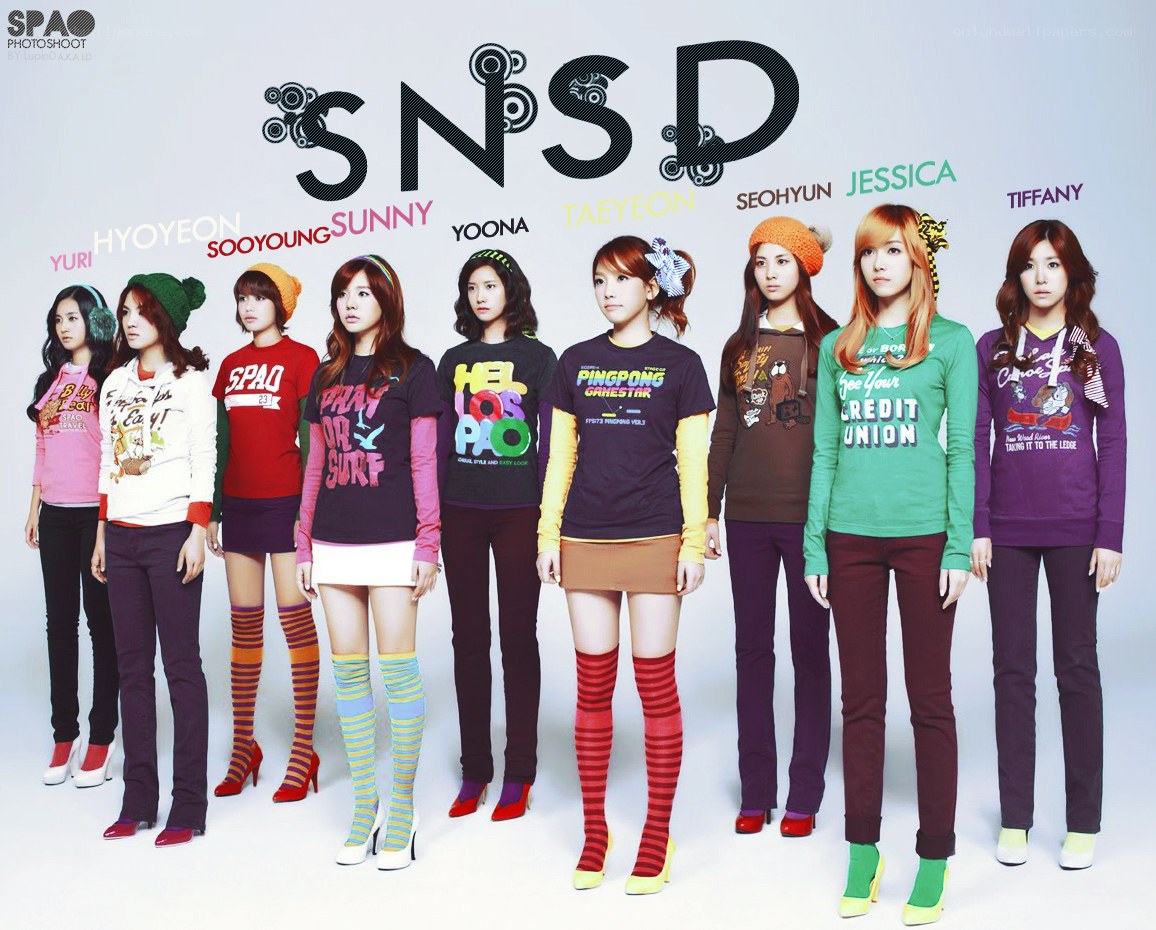SNSD group photoshoot