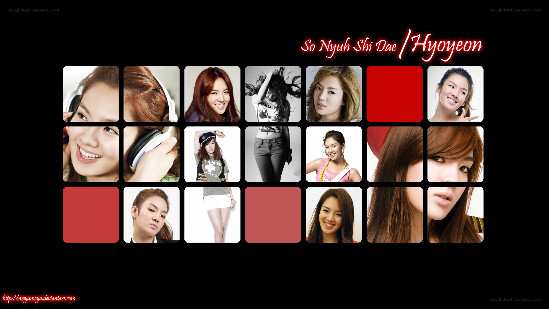 So Nyuh Shi Dae collage