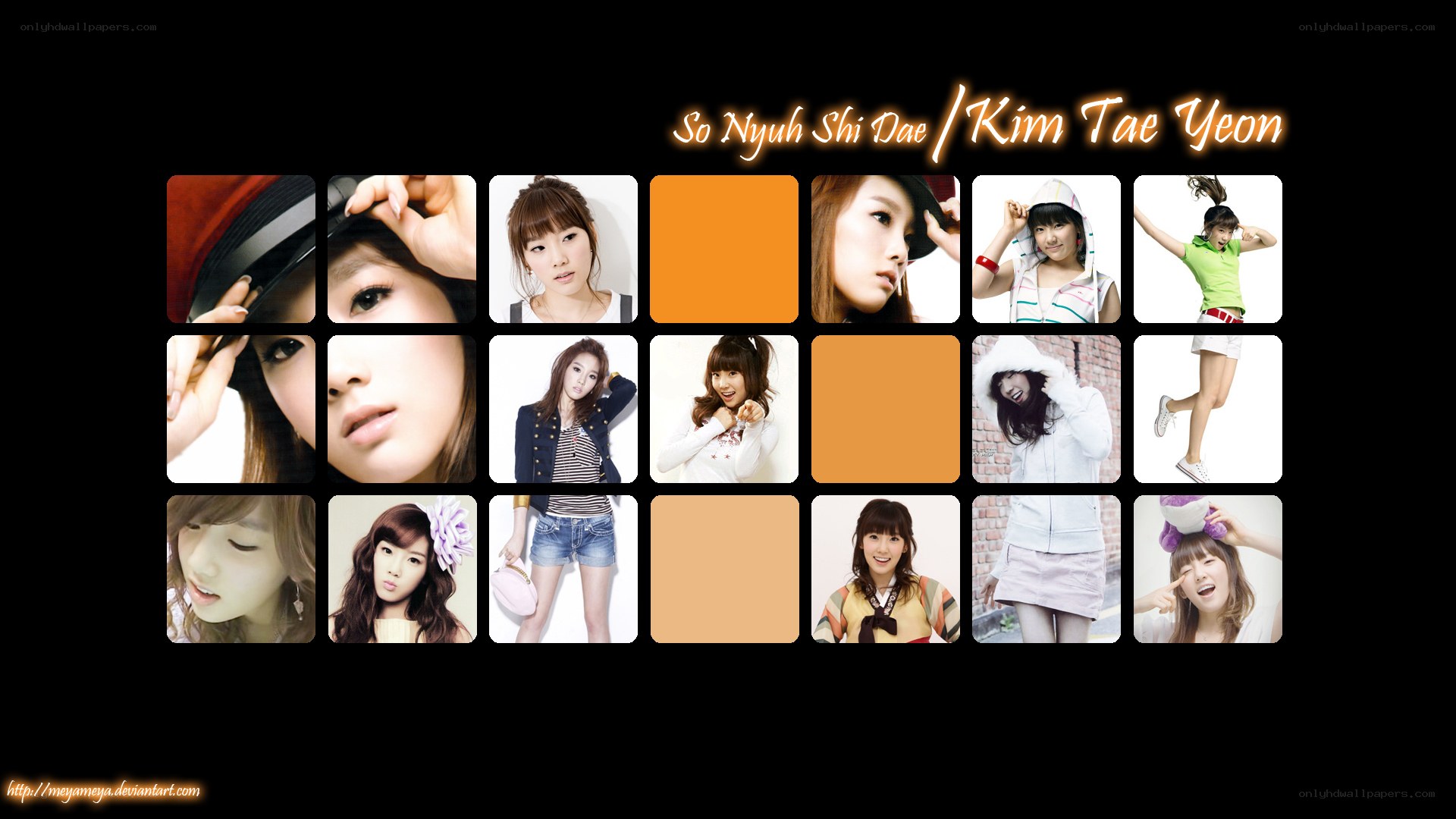 So Nyuh Shi Dae collage