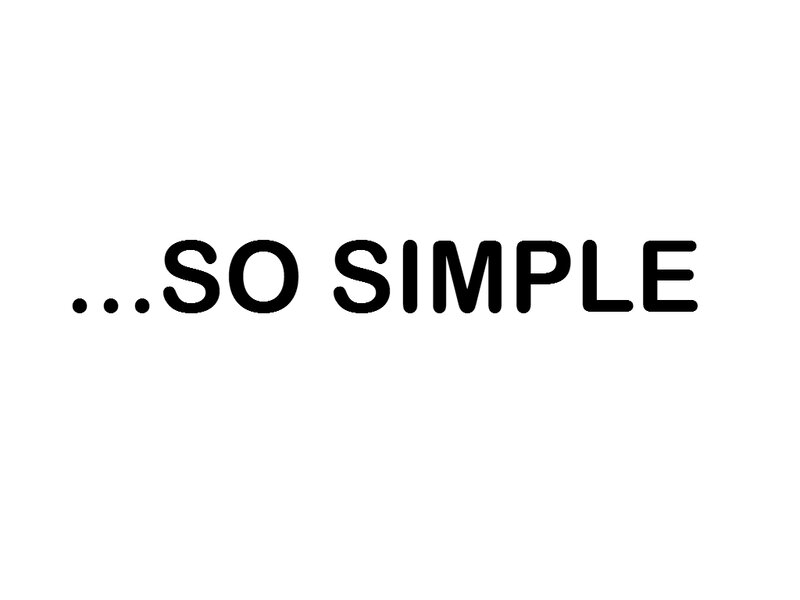 ...so Simple Text