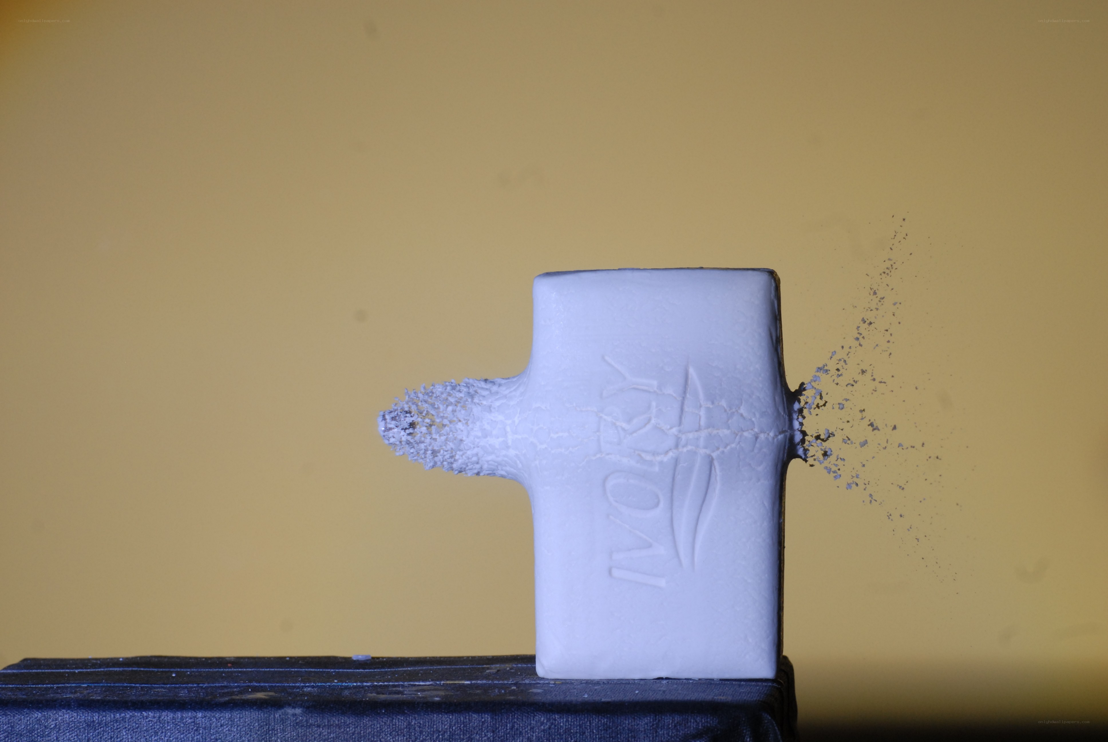 soap bar shattering