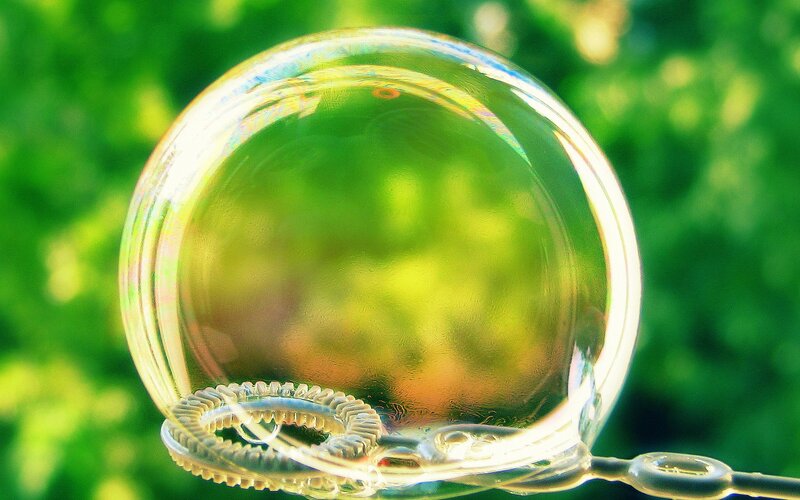 Soap Bubble on Wand