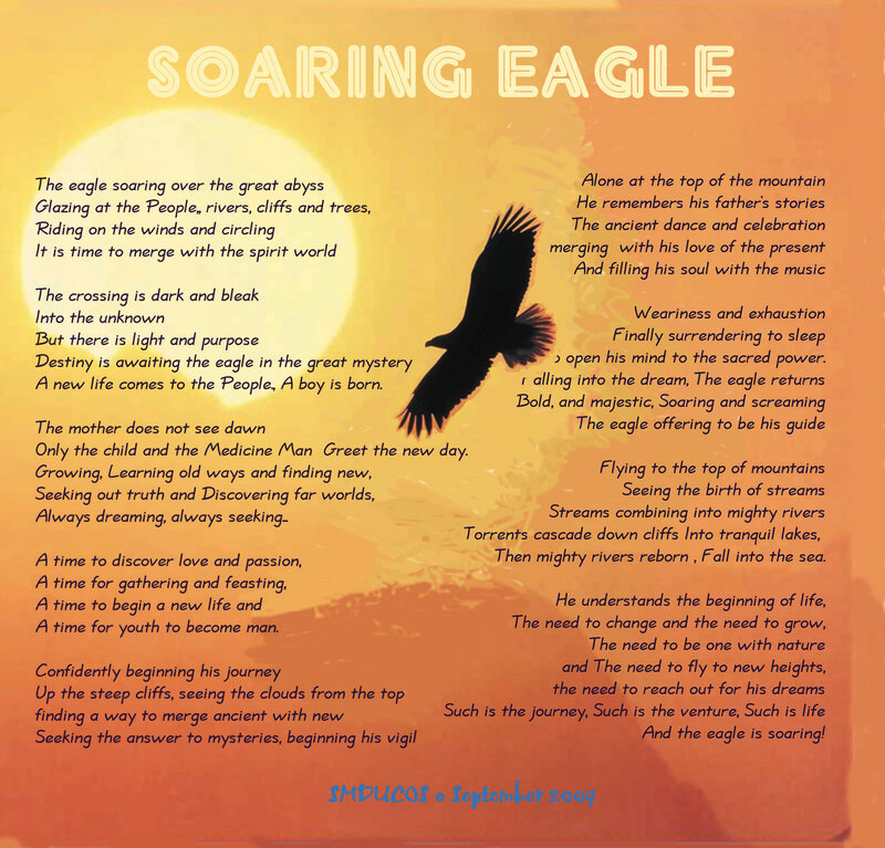 Soaring Eagle Silhouette