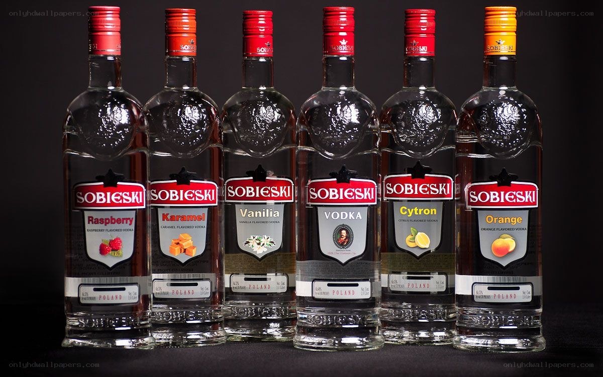 Sobieski vodka flavor lineup