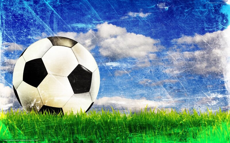 Soccer Ball on Grass — Green, Outdoor, Afternoon