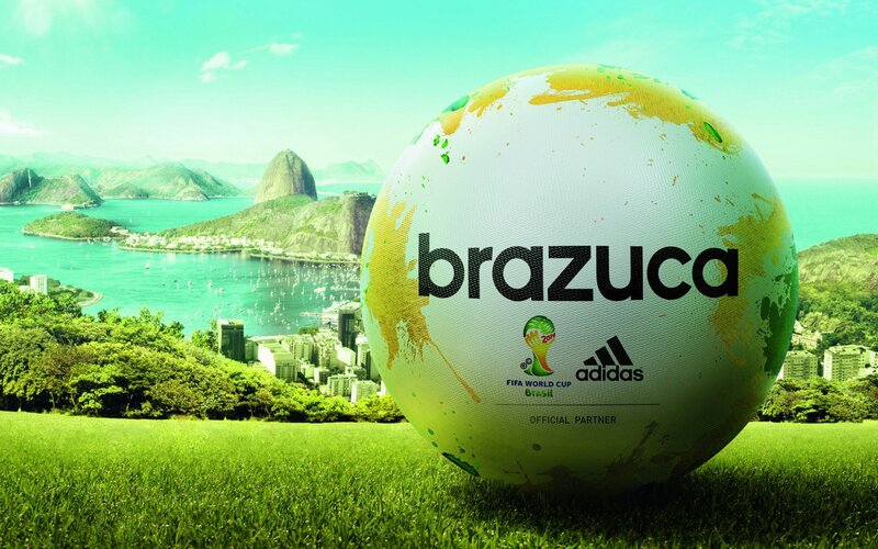 Soccer Ball on Grass — Green, Serene