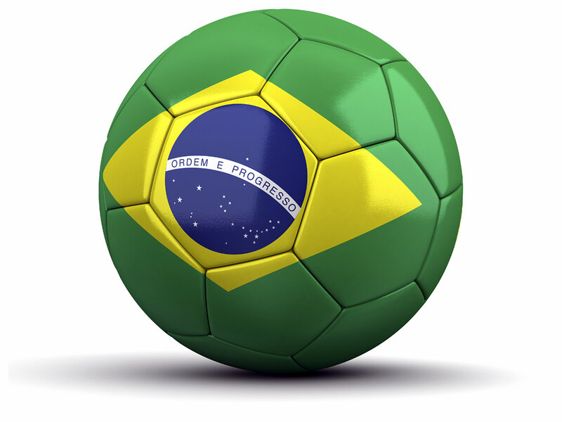 Soccer Ball with Flag