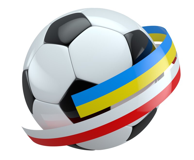 Soccer Ball with Ribbon