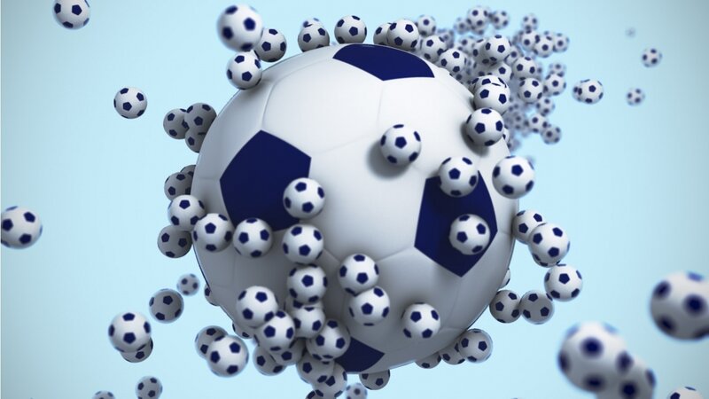 Soccer Balls in Motion