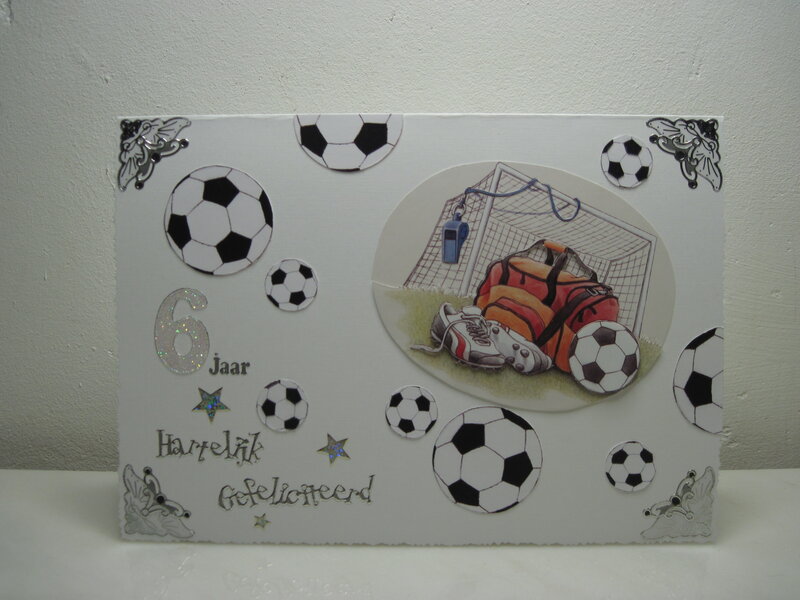 soccer birthday card