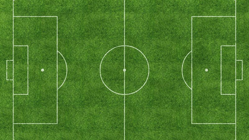 soccer field from above