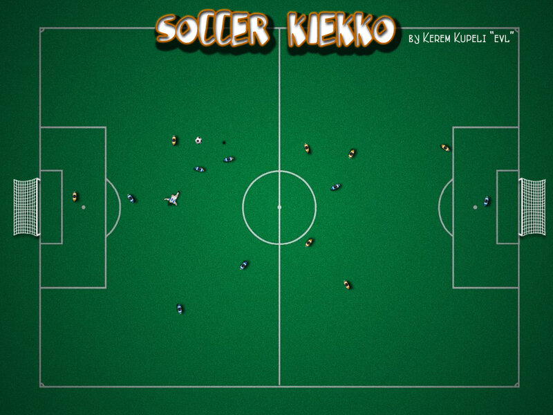 Soccer Game on Field