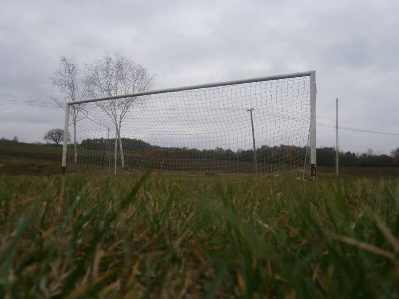 Soccer Goal on Grass