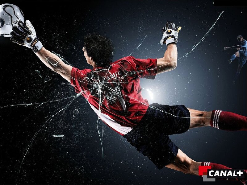 Soccer Goalkeeper Diving