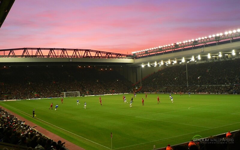 Soccer Match at Stadium — Green, Dramatic