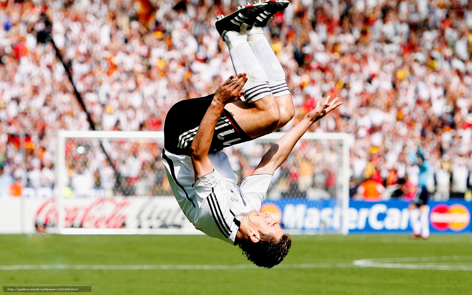 soccer player celebrating a goal