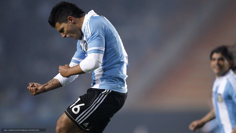 Soccer Player Celebrating — Blue, Intense