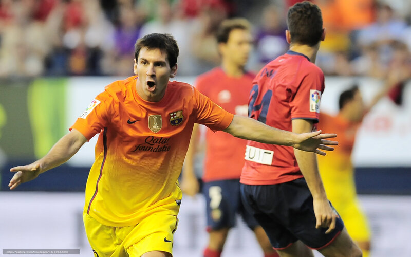 Soccer Player Celebrating — Orange, Energetic