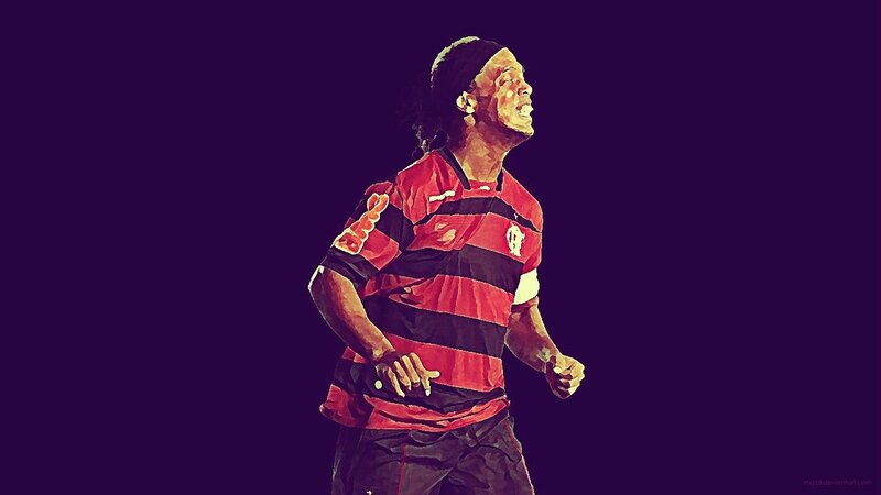 Soccer Player Celebrating — Purple