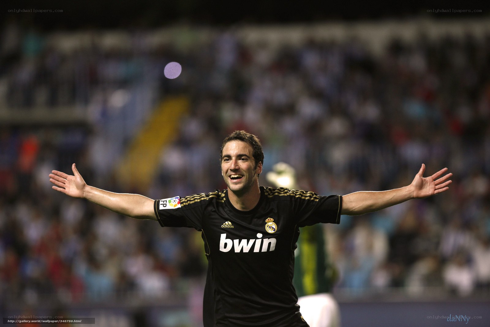 soccer player celebrating