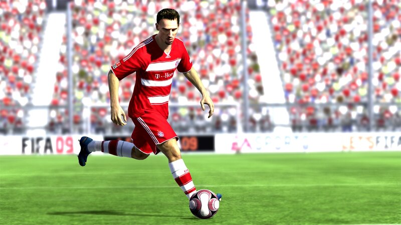 Soccer Player Dribbling Ball — Green, Active, Afternoon