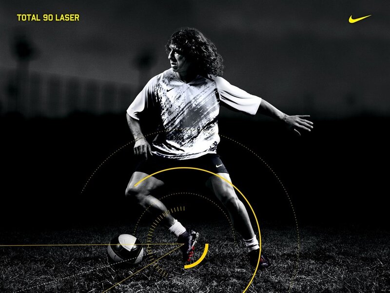 soccer player in action