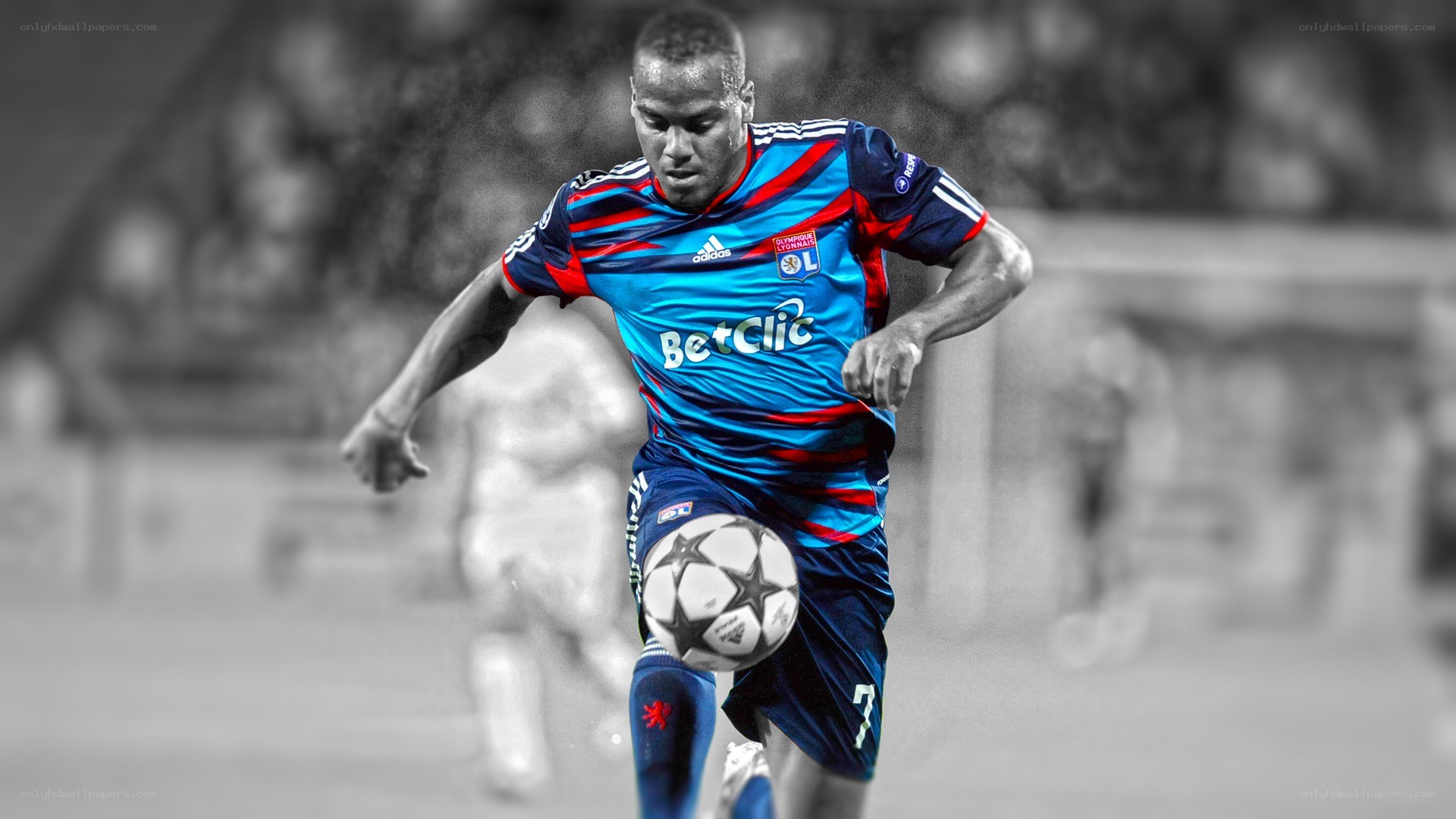 soccer player in action