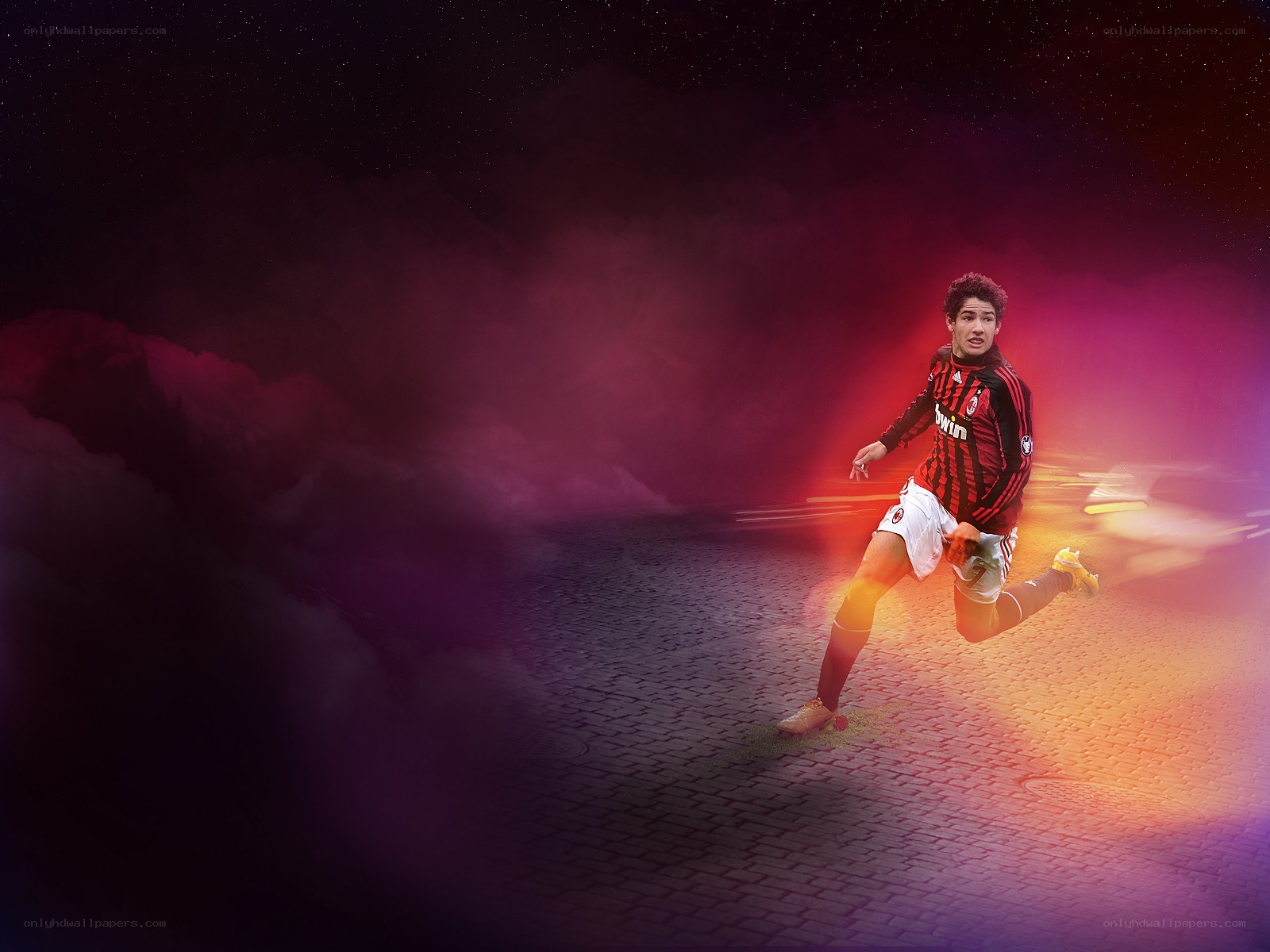 soccer player in action